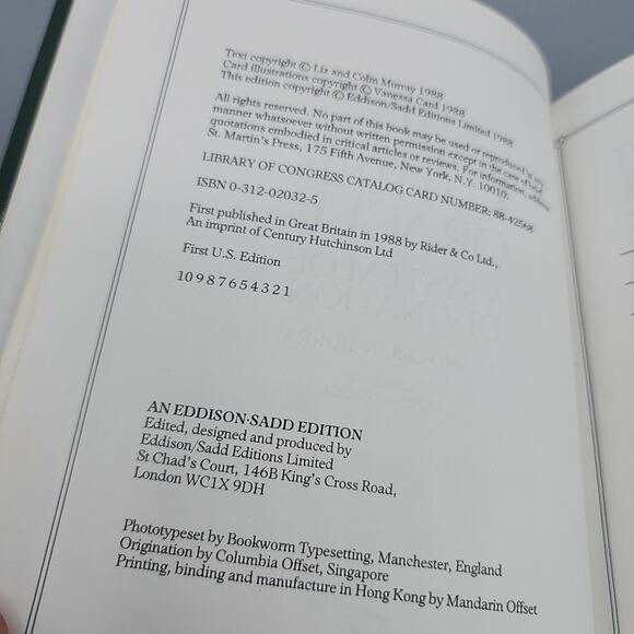 The Celtic Tree Oracle System of Divination First US Edition Hardcover - Picture 7 of 16